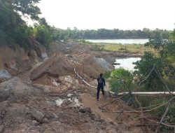 Polisi Grebek Tambang Pasir Ilegal, Dua Pekerja Diamankan di Galang Batang