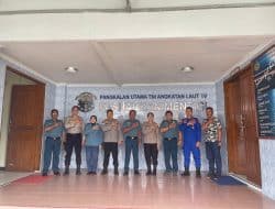 Jalin Sinergitas, Kapolres Yunita Sambangi Kafasharkan Mentigi Lantamal IV