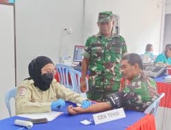 Sambut Ramadan, Kodim Bengkalis Lakukan Donor Darah