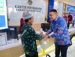 Wamen Ossy Sosialisasikan Langsung Keunggulan Sertipikat Elektronik Kabupaten Kulon Progo