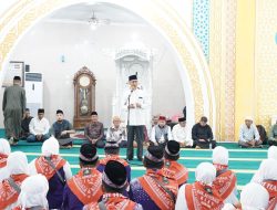 Lepas Keberangkatan JCH Kloter 12, Ini Pesan Bupati Bengkalis