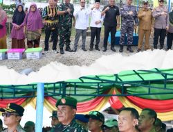 Direktur Polbeng Hadiri Penanaman Bibit Mangrove dan Ubi Bersama Danlanal Dumai
