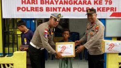 Hari Bhayangkara di Tambelan, Polres Bintan Adakan Sunatan Massal Gratis