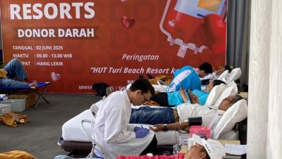 Ulang Tahun ke-36, Turi Beach Resort Rayakan Bersama Anak Yatim, Panti Asuhan dan Bakti Sosial Donor Darah
