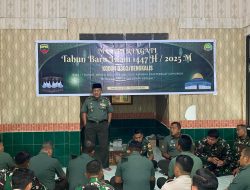 Peringati Tahun Baru Islam, Kodim Bengkalis Gelar Tausiah