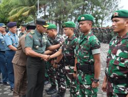 Personel Yon TP 849/Beladau Resmi Bergabung di Korem 033/WP, Berikut Penekanan Kasrem