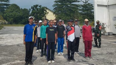 Koramil Mandau Giat Beri Materi dan Pelatihan PBB
