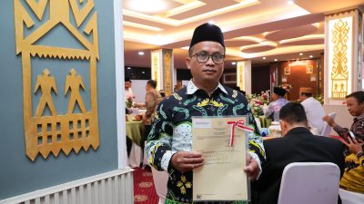 Terima Sertipikat Tanah Wakaf, NU Lampung Timur Apresiasi Kinerja Kementerian ATR BPN
