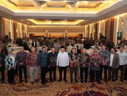 Menteri Nusron Diskusi Pentingnya Akurasi Peta di HUT Ikatan Surveyor Indonesia