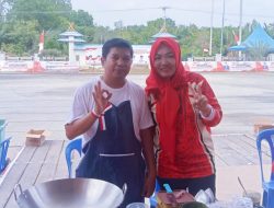 Wujud Rasa Sukur dalam Mengisi Kemerdekaan, Pj. Kepala Desa Buruk Bakul Ikut Lomba Memasak