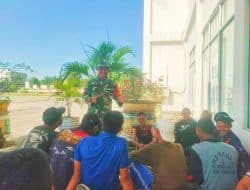 Bina Mental Para Pemuda Agar Pancasilais, Koramil Mandau Giat Sosialisasi