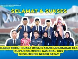 Mahasiswa Polbeng Raih Juara Umum Ajang MTQ Politeknik Nasional