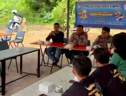 Gandeng Ojol Lokal Masfood, Polantas Bintan Timur Edukasi Keselamatan Berlalulintas