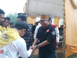 Gunakan Kapal Sandeq, Tim EPA III Korpala Unhas Disambut Jajaran KKSS Kepri