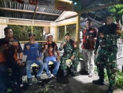 Gelar Patroli Mitigasi, Serda A. Junaidi : Untuk Jaga Kondusifitas Lingkungan