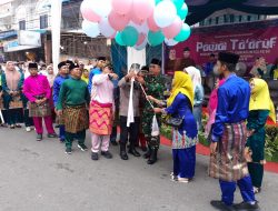 Danramil Mandau Hadiri Pelepasan Pawai Ta’aruf MTQ ke-50 Tingkat Kecamatan Mandau