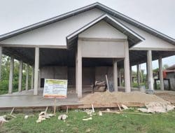 Gunakan Dana Desa, Pemdes Bukit Batu Giat Bangun Infrastruktur