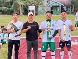 Budayakan Olahraga, Pemerintah Desa Temiang Gelar Turnamen Sepak Bola