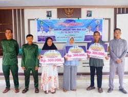 Salurkan BLT DD Tahap III, Ini Harapan Kades Tenggayun