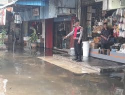 Masyarakat Diminta Waspada Banjir Rob, Kapolsek Monang Himbau Warga Pantau BMKG
