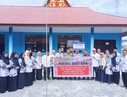 PGRI Bukit Batu dan Bandar Laksamana Salurkan Bantuan Bencana Alam di Tiga Provinsi