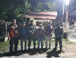 Jaga Kondusifitas Lingkungan, Koramil Mandau Gelar Patroli Mitigasi