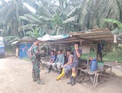 Perkokoh Semangat Bela Negara, Koramil Mandau Giat Sosialisasikan Pancasila