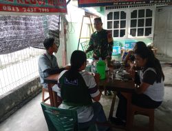 Perkokoh Persatuan dan Kesatuan, Anggota Koramil Mandau Giat Komsos